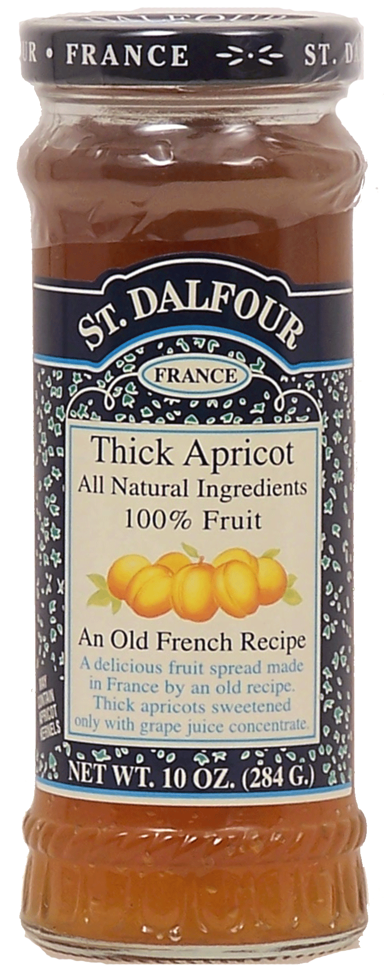 St. Dalfour France apricot 100% fruit  an old french recipe Full-Size Picture